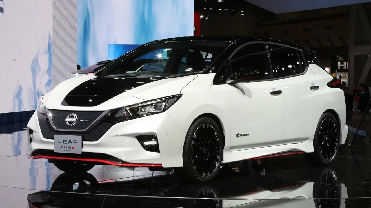 Ниссан лифт фото Nissan Leaf Nismo Concept Breaks Cover in Tokyo - YouTube