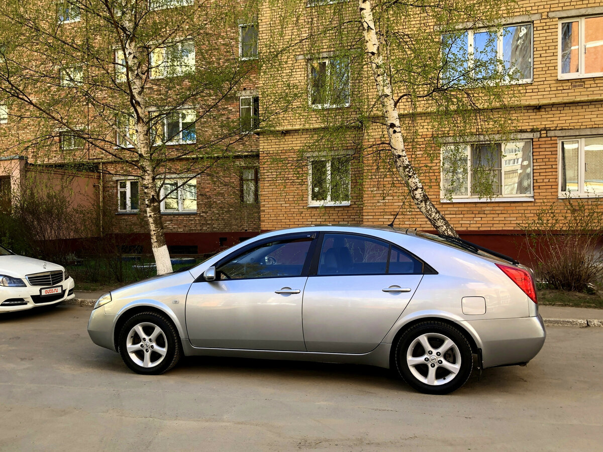 Ниссан лифтбек фото Купить б/у Nissan Primera III (P12) 1.8 AT (116 л.с.) бензин автомат в Истре: се