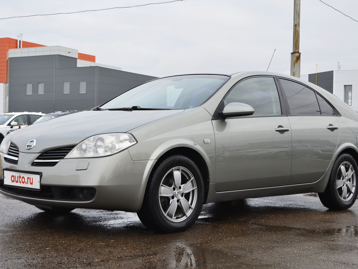 Ниссан лифтбек фото Купить б/у Nissan Primera III (P12) 1.6 MT (109 л.с.) бензин механика в Уфе: сер