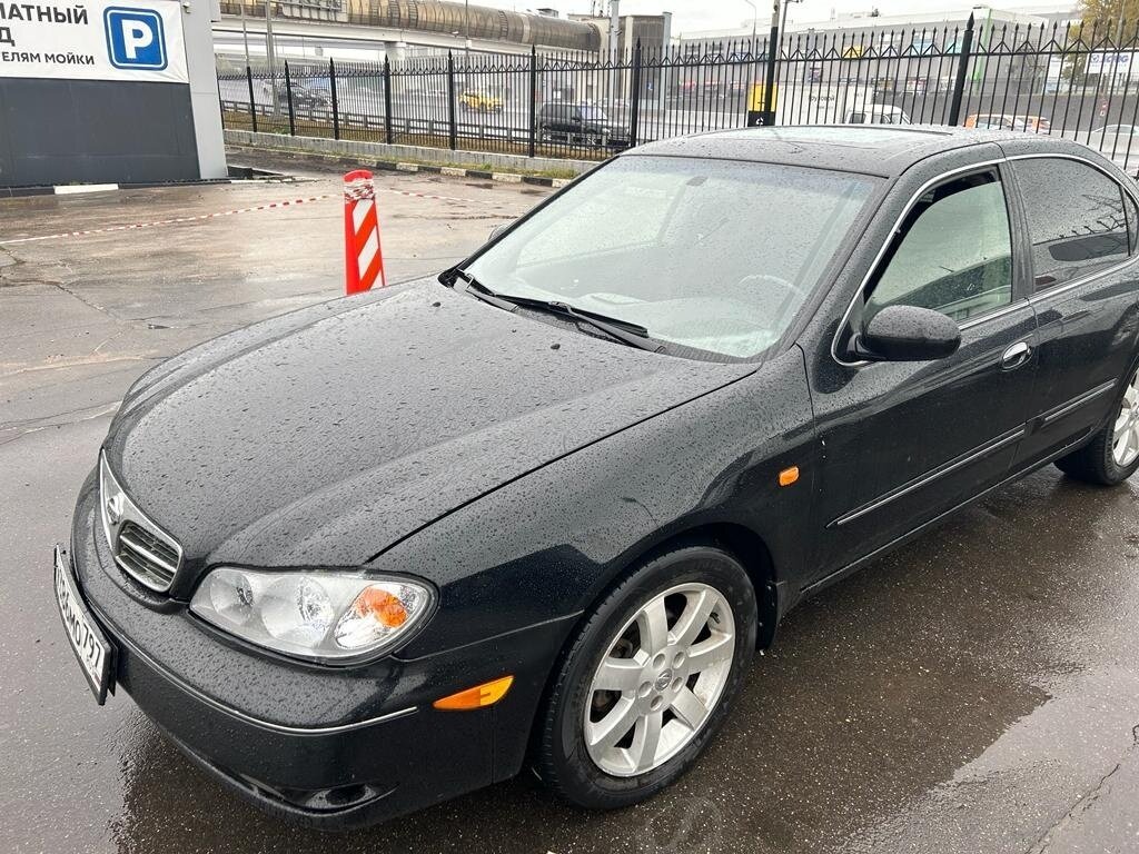 Ниссан максима 2004 фото Купить б/у Nissan Maxima V (A33) 3.0 AT (200 л.с.) бензин автомат в Москве: чёрн