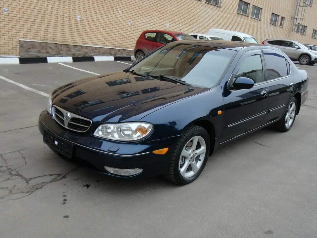 Ниссан максима 2004 фото Купить б/у Nissan Maxima V (A33) 2.0 AT (140 л.с.) бензин автомат в Москве: сини