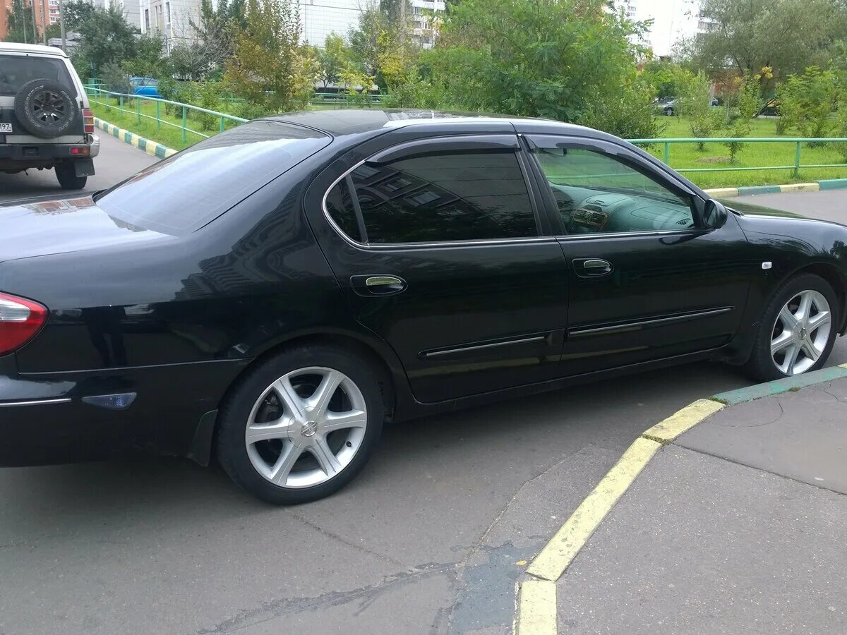 Ниссан максима 2024 фото Купить б/у Nissan Maxima V (A33) 3.0 AT (200 л.с.) бензин автомат в Москве: чёрн