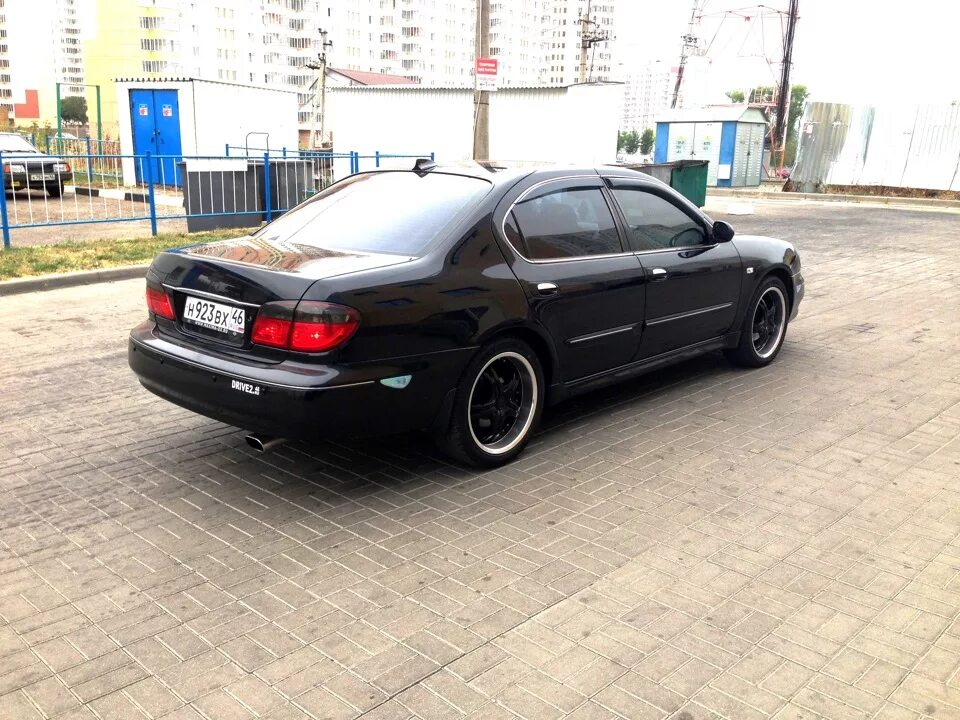 Ниссан максима а33 тюнинг фото Долгожданные накладки на пороги на месте! - Nissan Maxima QX (A33), 3 л, 2000 го