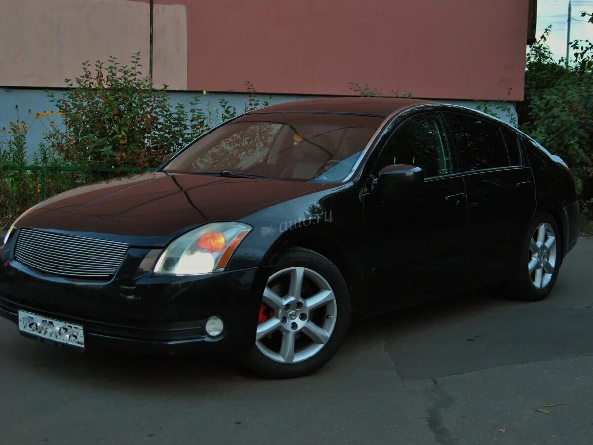 Ниссан максима а34 фото Купить б/у Nissan Maxima бензин автомат в Москве: чёрный Ниссан Максима 2005 сед