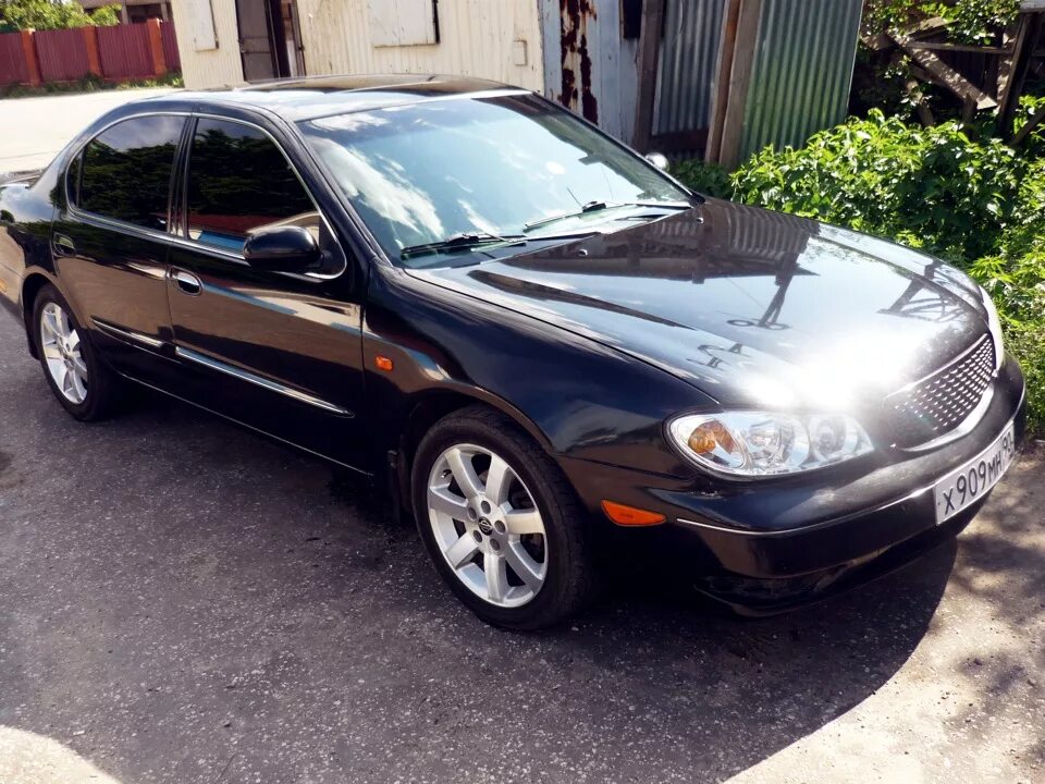 Ниссан максима фото Еее наконец-то нашел купил оригинальные диски =) - Nissan Maxima QX (A33), 3 л, 