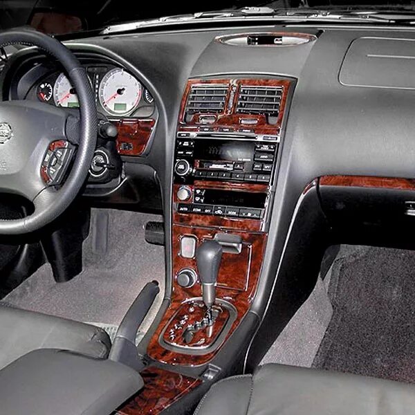 Ниссан максима салон фото B&I ® WD433H-SBB - 2D Factory Match Full Dash Kit (26 Pcs)