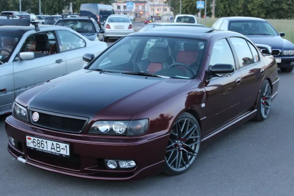 Ниссан максима тюнинг купить Обновочка - Nissan Maxima QX (A32), 2 л, 1996 года колёсные диски DRIVE2