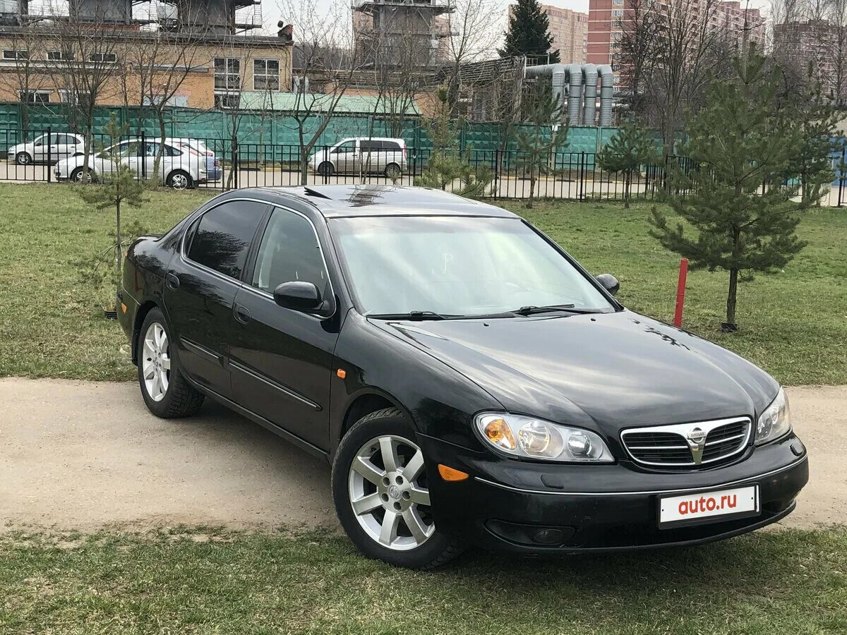 Ниссан максимум фото Купить б/у Nissan Maxima V (A33) 2.0 AT (140 л.с.) бензин автомат в Москве: чёрн