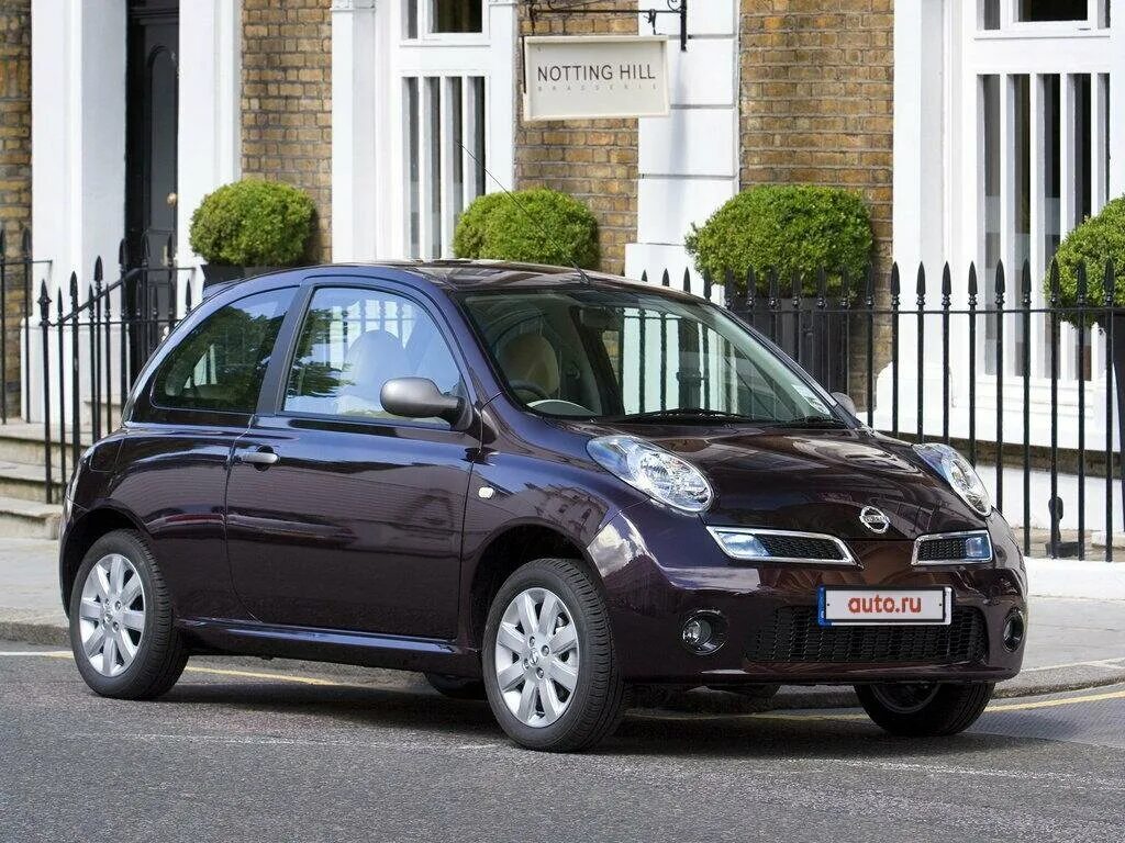 Ниссан мало фото Купить б/у Nissan Micra III (K12) 1.2 AT (80 л.с.) бензин автомат в Москве: сини