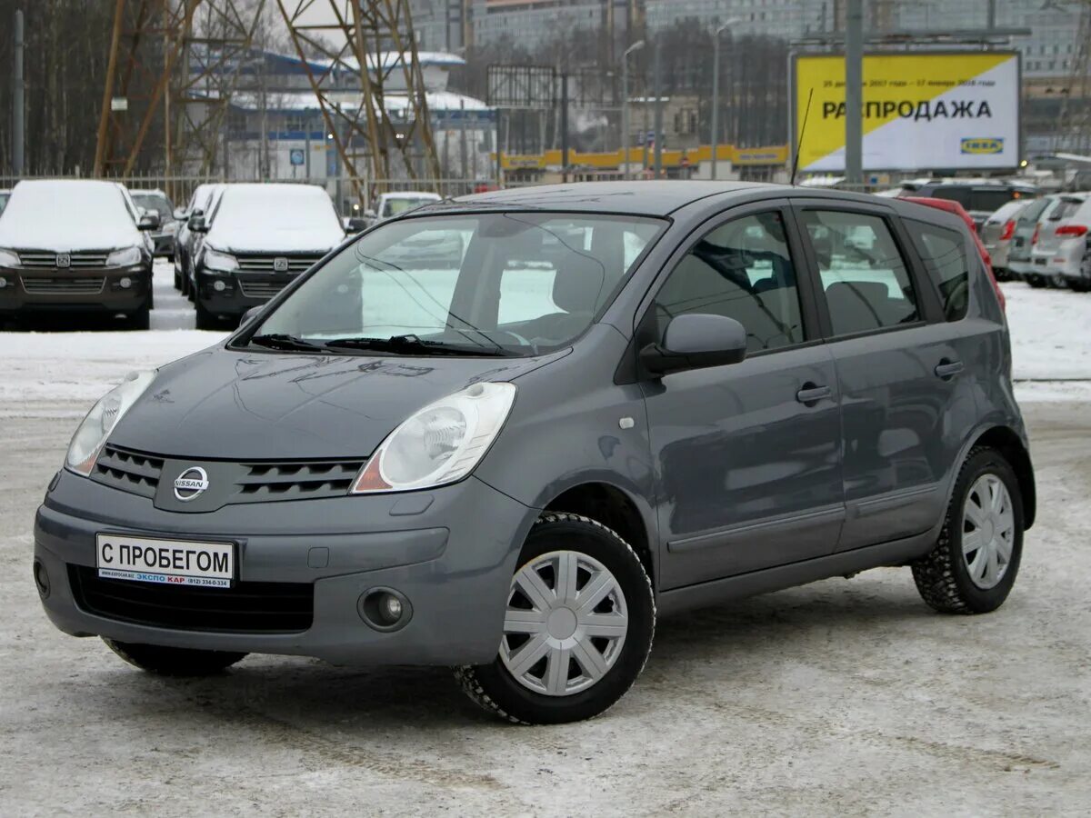 Ниссан мало фото Купить б/у Nissan Note I 1.6 MT (110 л.с.) бензин механика в Санкт-Петербурге: с