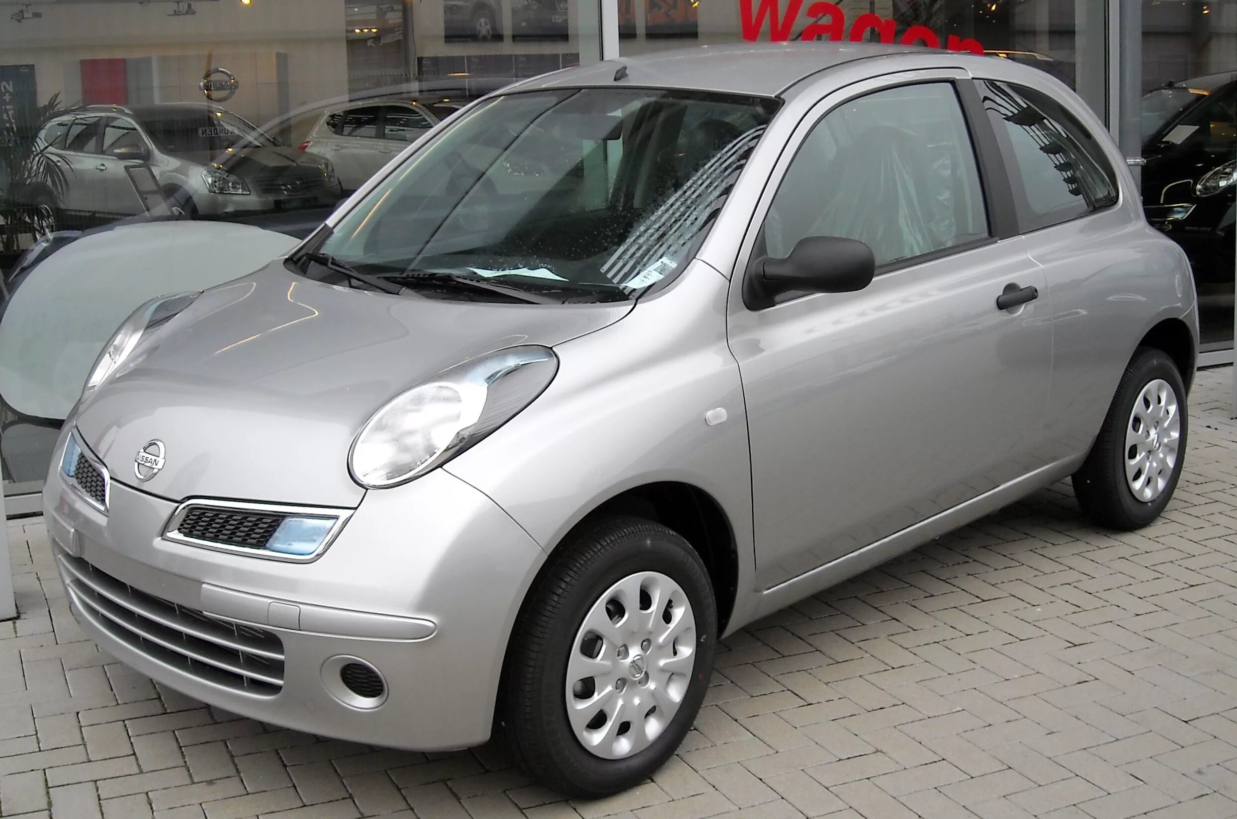 Ниссан малолитражки фото File:Nissan Micra 2008 MK12 front 20081201.jpg - Wikipedia