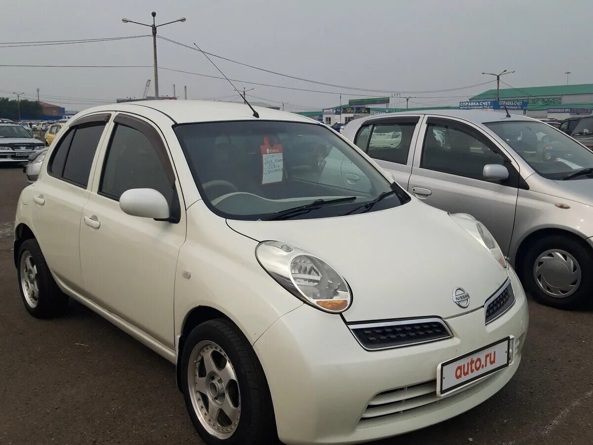 Ниссан march фото Купить б/у Nissan March III (K12) 1.4 AT (98 л.с.) бензин автомат в Красноярске: