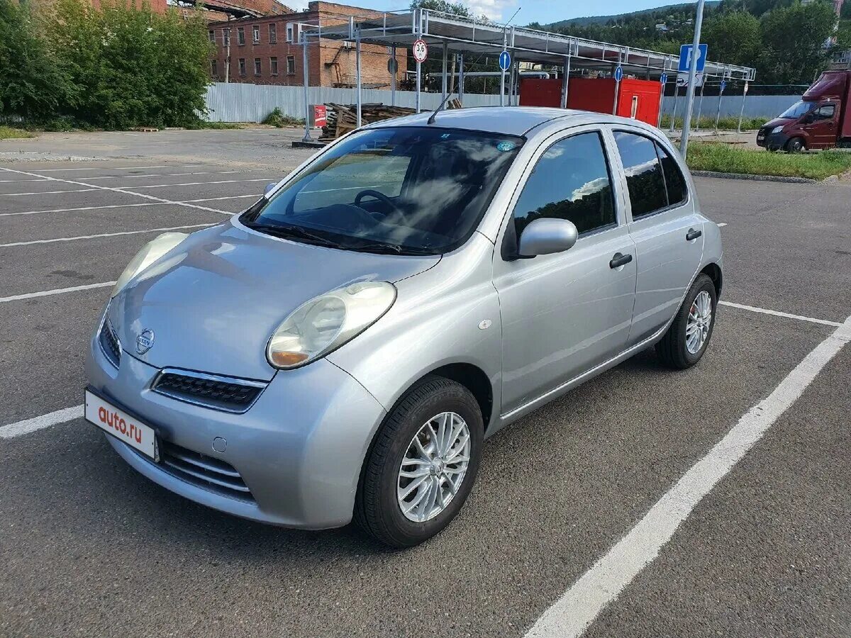 Ниссан march фото Купить б/у Nissan March III (K12) 1.2 AT (90 л.с.) бензин автомат в Красноярске: