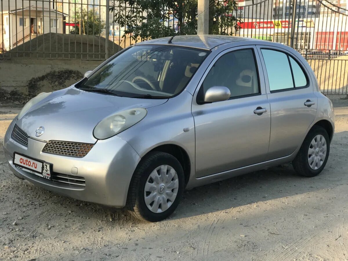 Ниссан march фото Купить б/у Nissan March III (K12) 1.2 AT (90 л.с.) бензин автомат в Анапе: сереб