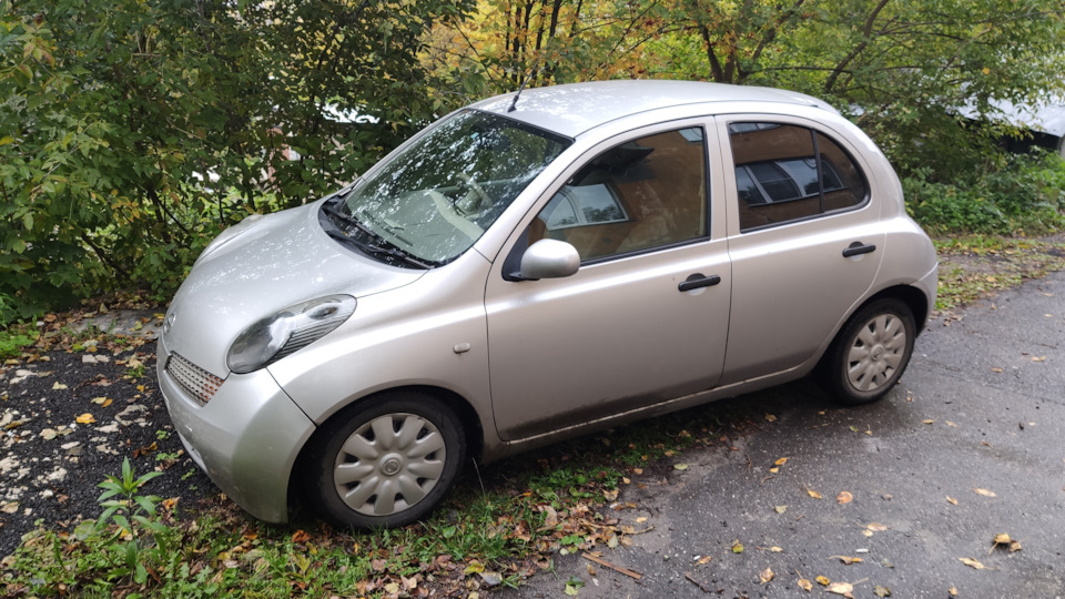 Ниссан march фото Nissan March (K12) 1.2 бензиновый 2004 Серый металлик 1.2 90л.с на DRIVE2