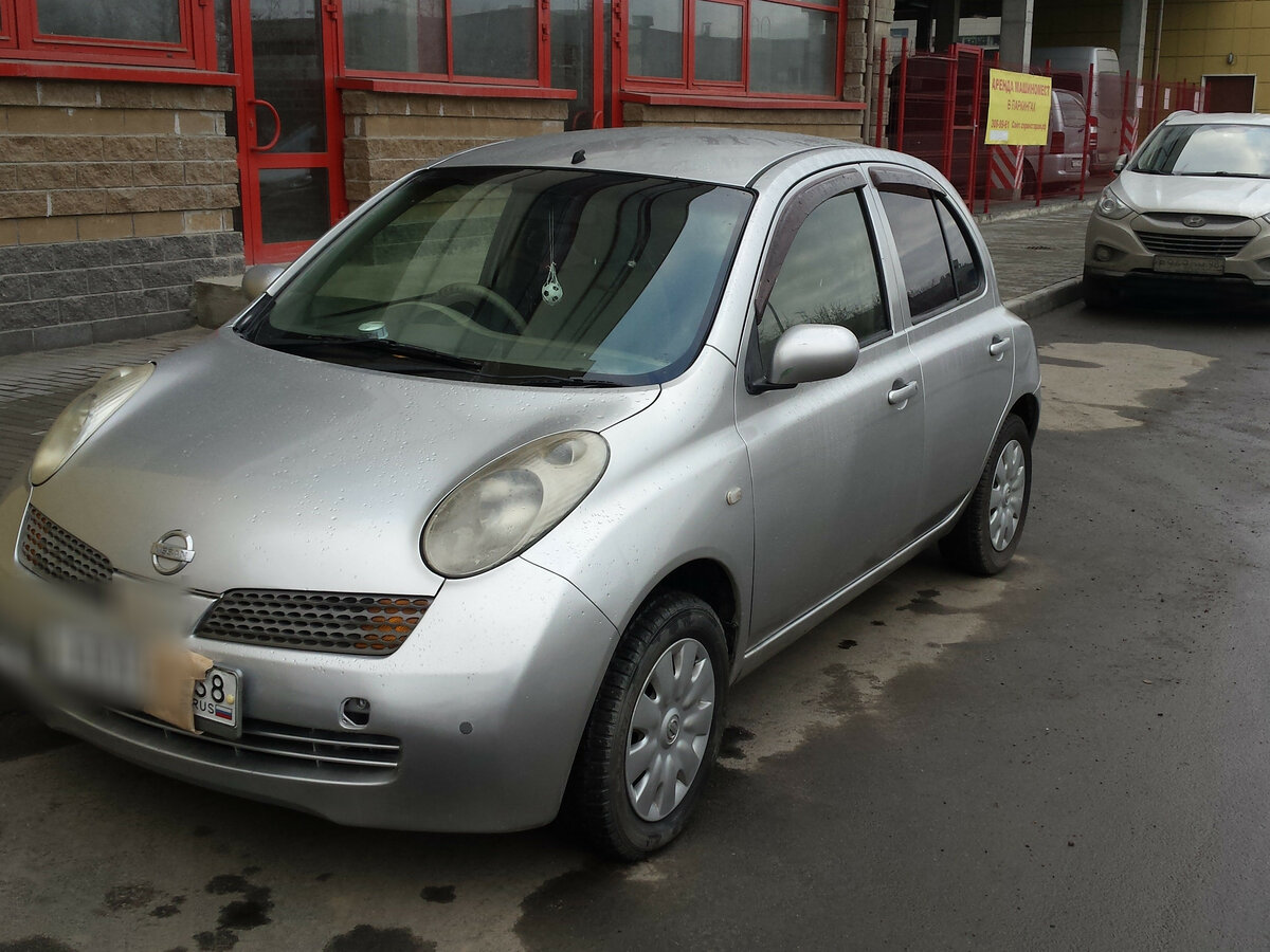 Ниссан march фото Купить б/у Nissan March III (K12) 1.2 AT (108 л.с.) бензин автомат в Санкт-Петер