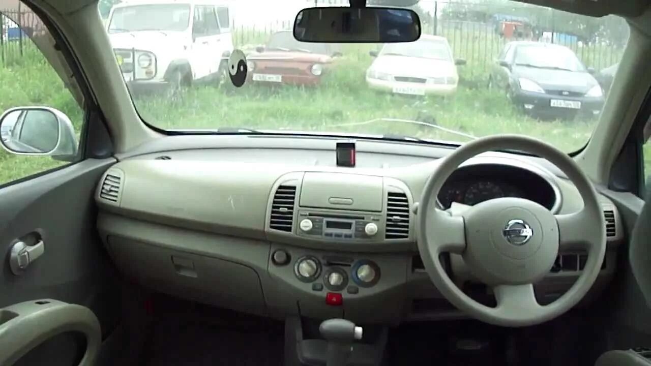 Ниссан марч фото салона 2002 Ниссан Марч.Обзор (интерьер, экстерьер). - YouTube