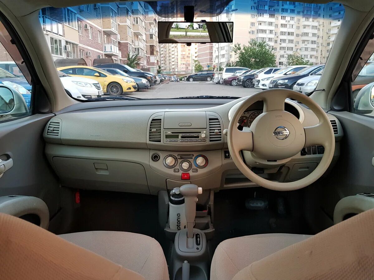 Ниссан марч фото салона Купить б/у Nissan March III (K12) 1.2 AT (90 л.с.) бензин автомат в Краснодаре: 