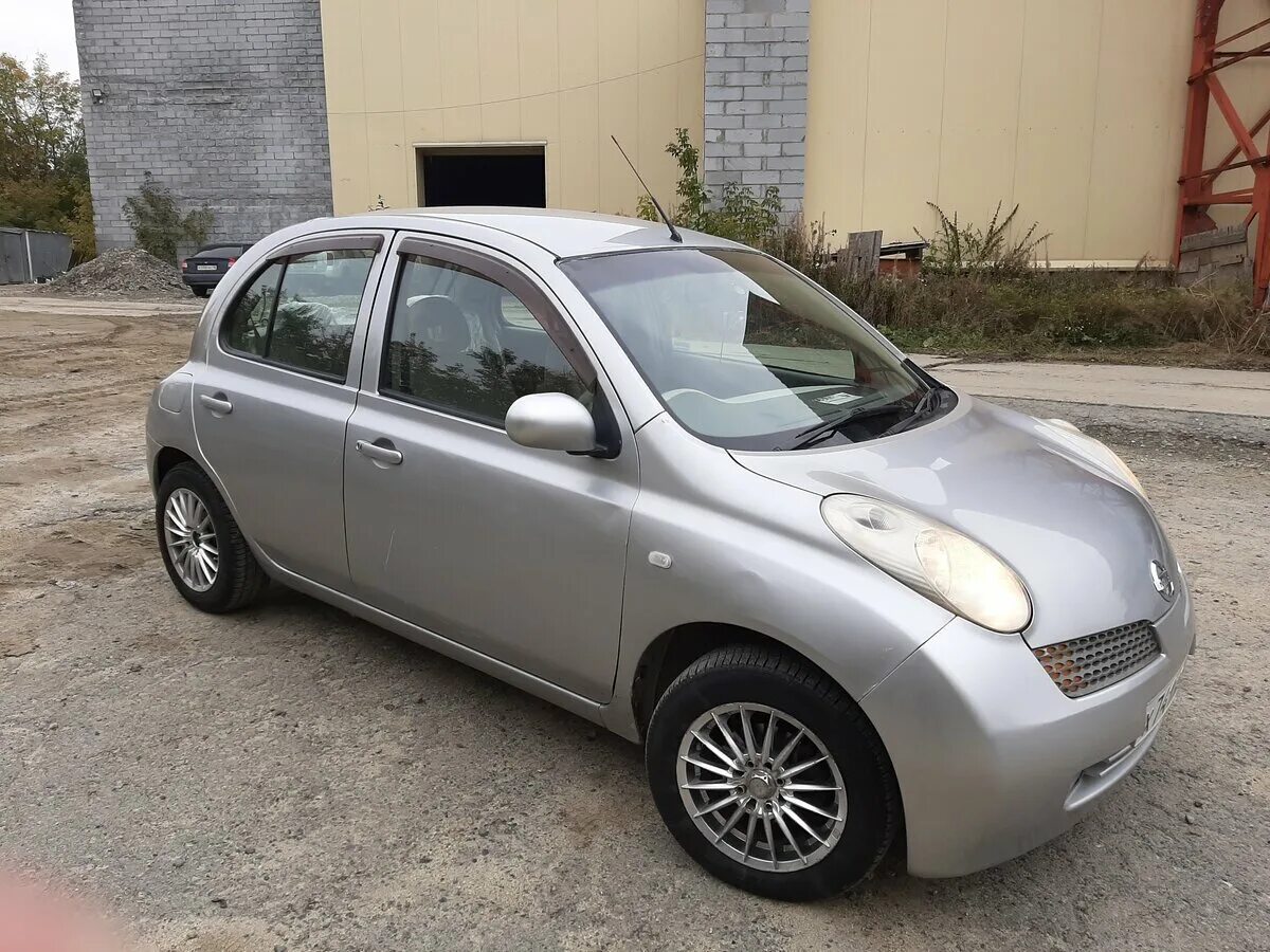 Ниссан марч фото цена Купить б/у Nissan March III (K12) 1.2 AT (90 л.с.) бензин автомат в Екатеринбург