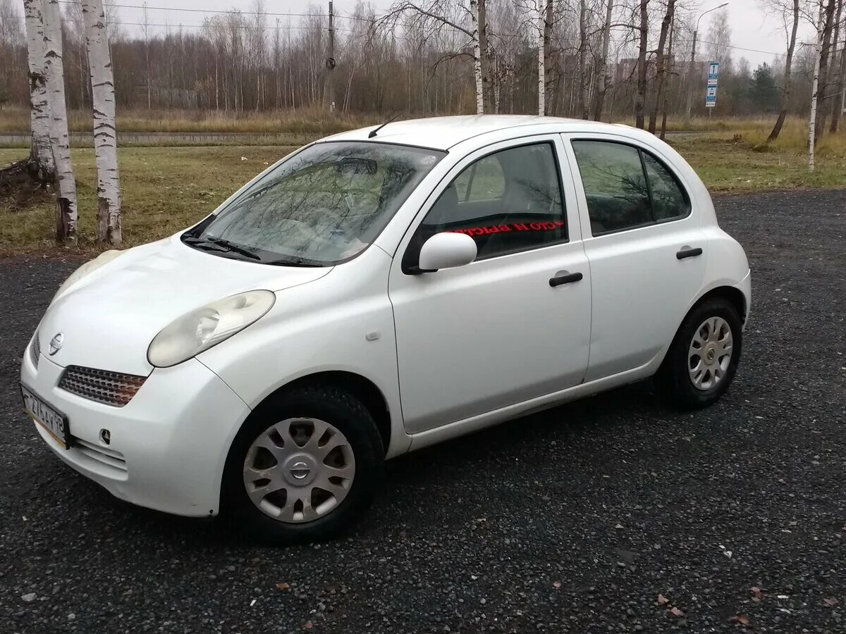 Ниссан марч фото цена Купить б/у Nissan March III (K12) 1.2 AT (90 л.с.) бензин автомат в Санкт-Петерб