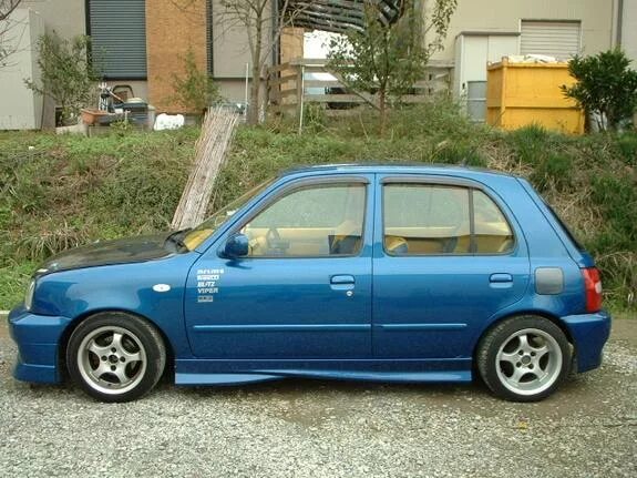 Ниссан марч к 11 тюнинг Примеры обвесов на Micra (March) в 11 кузове