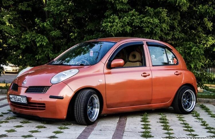 Ниссан марч к12 фото Салон часть 2. Перешив руля. - Nissan March (K12), 1,2 л, 2003 года стайлинг DRI