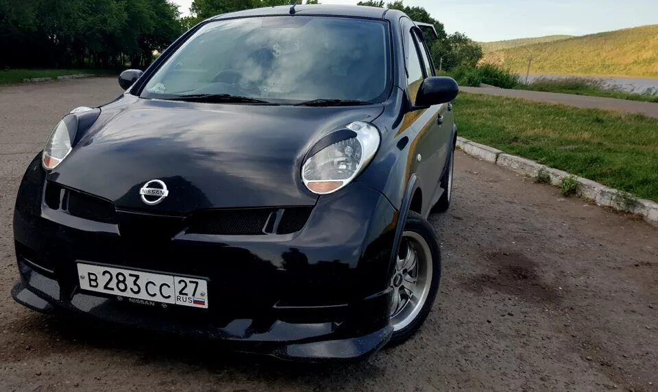 Ниссан марч к12 фото СерьзныйСтайлинг ;) - Nissan March (K12C), 1,3 л, 2008 года стайлинг DRIVE2