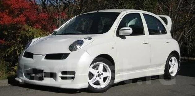 Ниссан марч к12 фото Накладки на фары (реснички) на Nissan March, 2002-2010, K12 купить в Красноярске