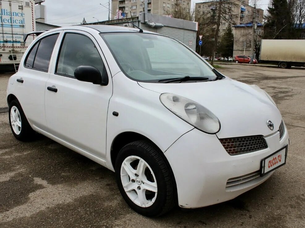 Ниссан марч к12 фото Купить б/у Nissan March III (K12) 1.2 AT (90 л.с.) бензин автомат в Краснодаре: 