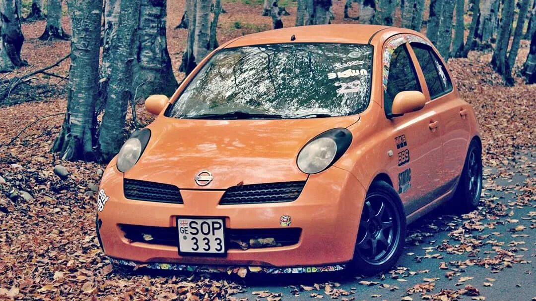 Ниссан марч к12 фото Nissan March (K12) 1.3 бензиновый 2005 nissan march k12 на DRIVE2