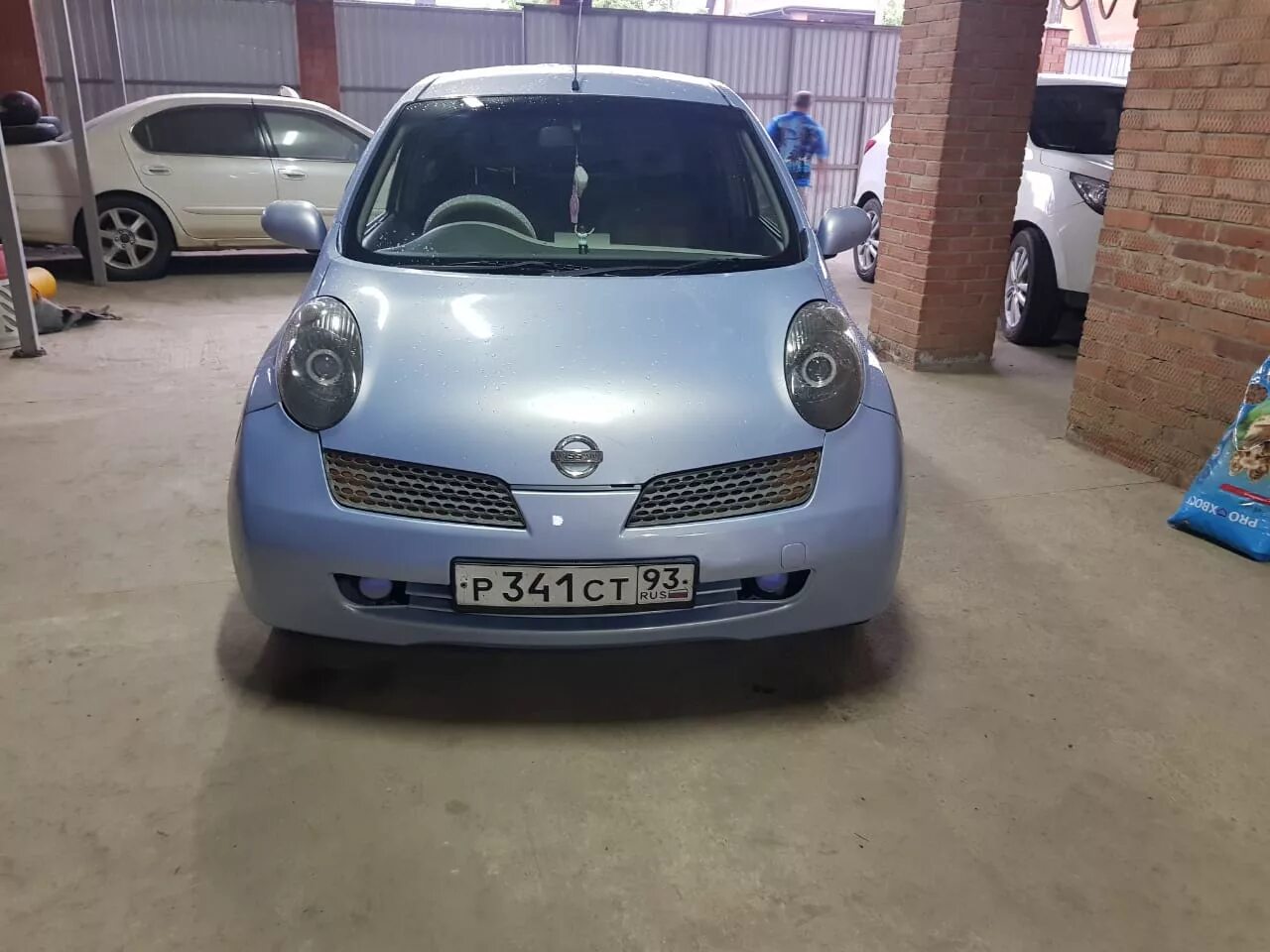 Ниссан марч к12 фото Да будет свет! Би ксеноновые линзы - Nissan March (K12), 1,4 л, 2002 года своими