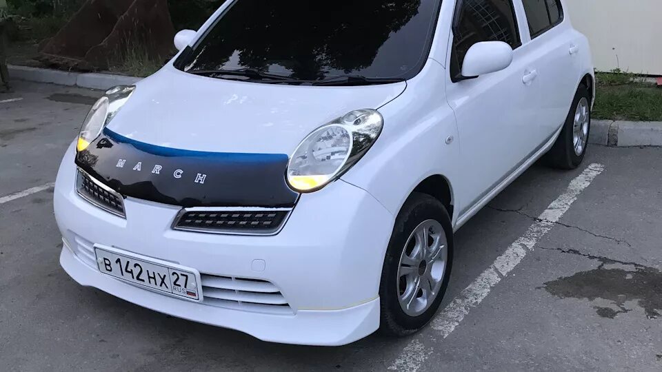 Ниссан марч к12 фото Nissan March (K12C) 1.3 бензиновый 2008 на DRIVE2