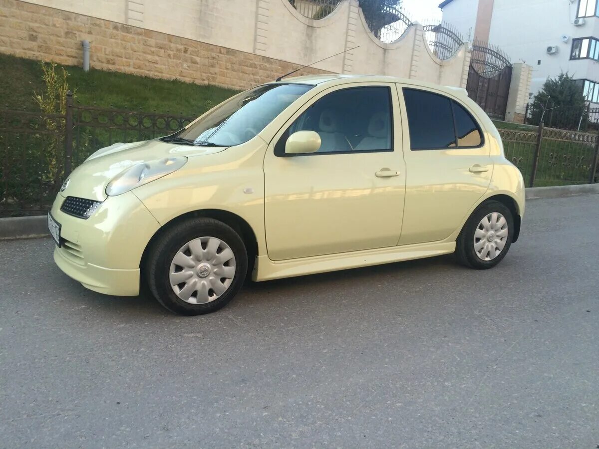 Ниссан марч к12 фото Купить б/у Nissan March III (K12) 1.2 AT (90 л.с.) бензин автомат в Геленджике: 