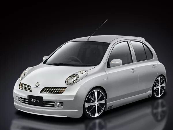 Ниссан марч к12 фото Ниссан марч бампер тюнинг - фото - АвтоМастер Инфо