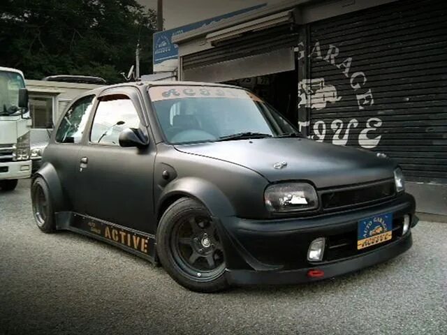 Ниссан марч тюнинг фото Тру-JDM: японский тюнинг для крошечного Nissan March K11 - DRIVE2