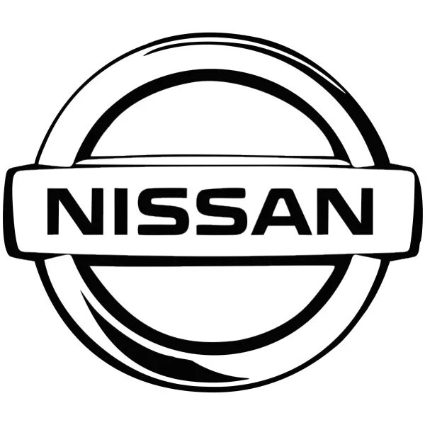 Ниссан машина фото и его значок Nissan - Наклейки в Саратове