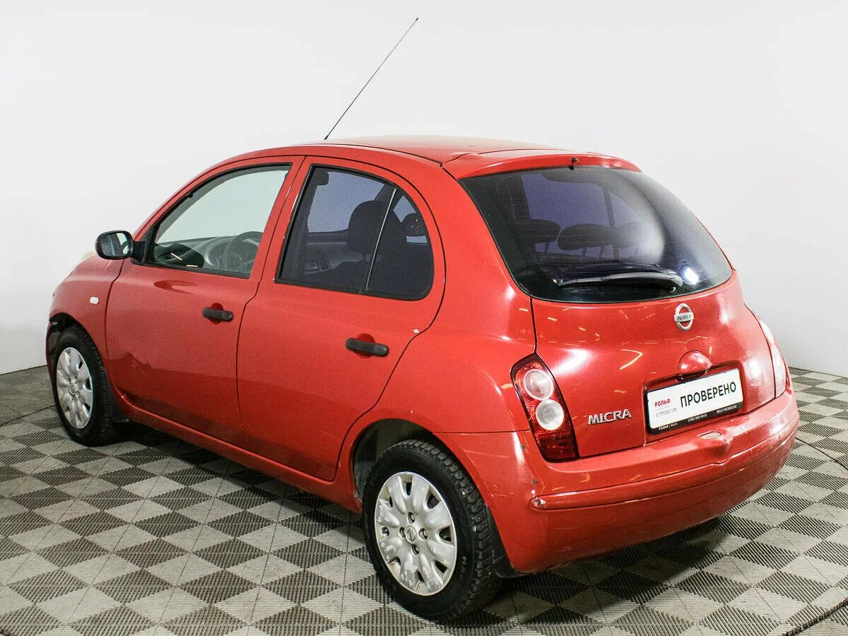 Ниссан микра фото Купить б/у Nissan Micra III (K12) 1.2 AT (80 л.с.) бензин автомат в Москве: крас