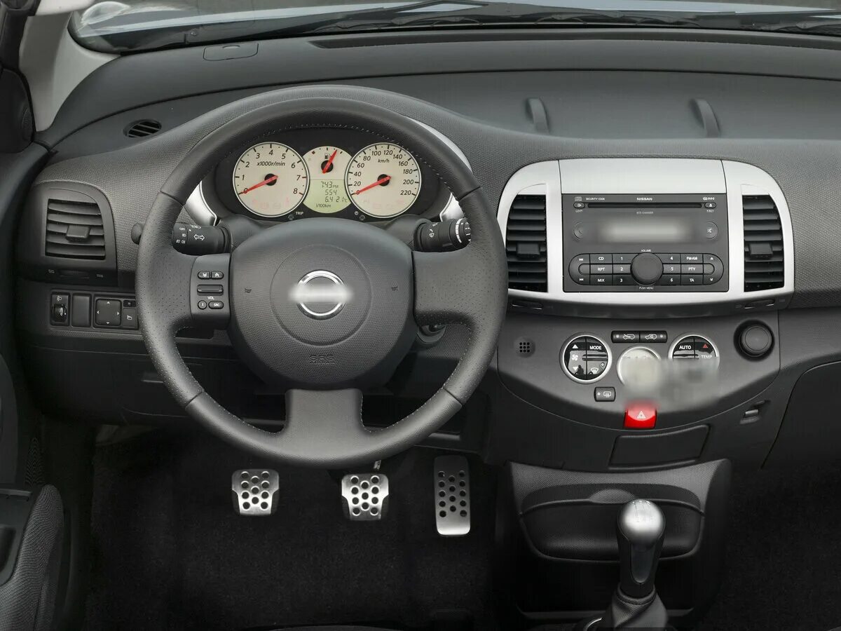 Ниссан микра фото салона Купить б/у Nissan Micra III (K12) 1.2 AT (80 л.с.) бензин автомат в Санкт-Петерб