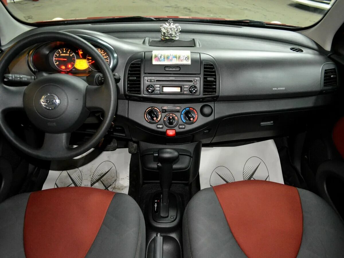 Ниссан микра фото салона Купить б/у Nissan Micra III (K12) 1.2 AT (80 л.с.) бензин автомат в Мурманске: к