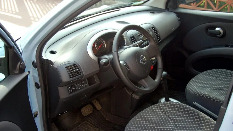 Ниссан микра фото салона Nissan Micra (K12C) 1.4 бензиновый 2008 1.4 Tekna АКПП на DRIVE2