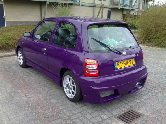 Ниссан микра к11 фото Вам не нравится цвет вашей Микры? Перекрасьте!