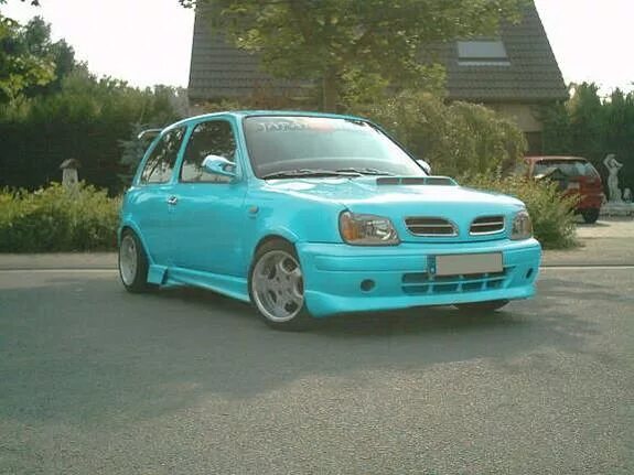 Ниссан микра к11 тюнинг Примеры обвесов на Micra (March) в 11 кузове