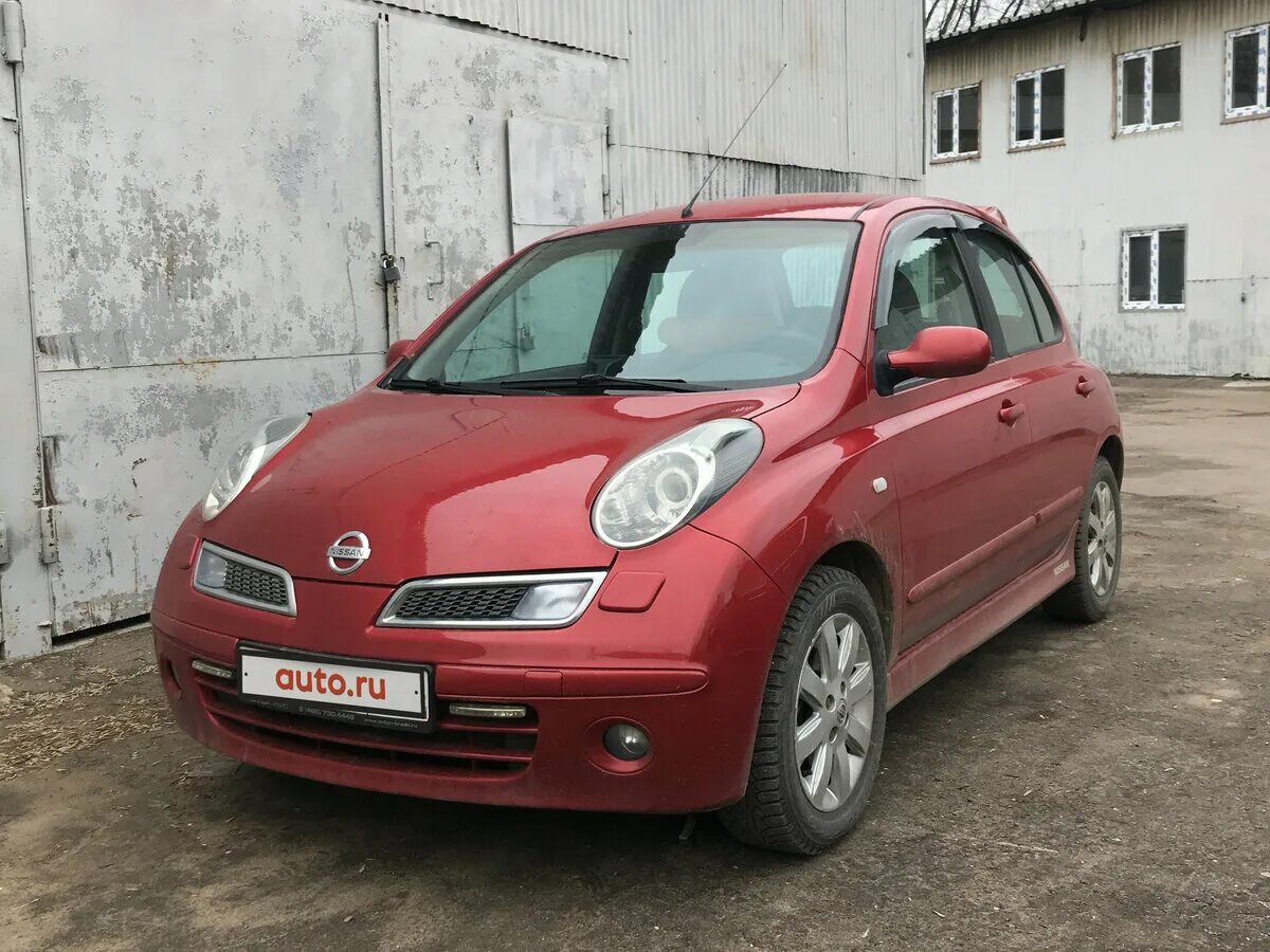 Ниссан микра к12 фото Купить б/у Nissan Micra III (K12) 1.2 AT (80 л.с.) бензин автомат в Москве: крас