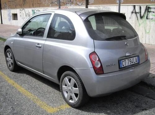 Ниссан микра к12 фото хочу спойлер - Nissan Micra (K12), 1,2 л, 2003 года стайлинг DRIVE2