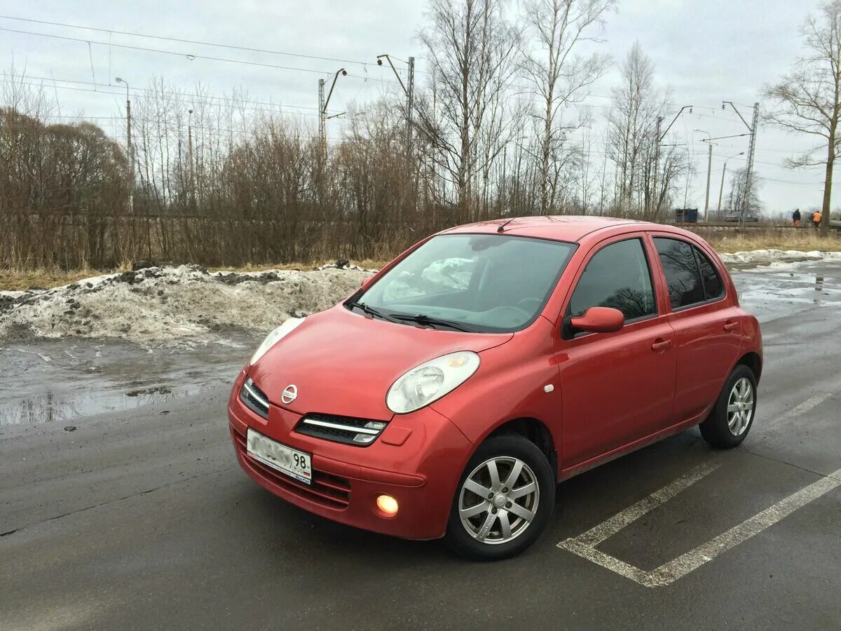 Ниссан микра к12 фото Купить б/у Nissan Micra III (K12) 1.4 AT (88 л.с.) бензин автомат в Санкт-Петерб