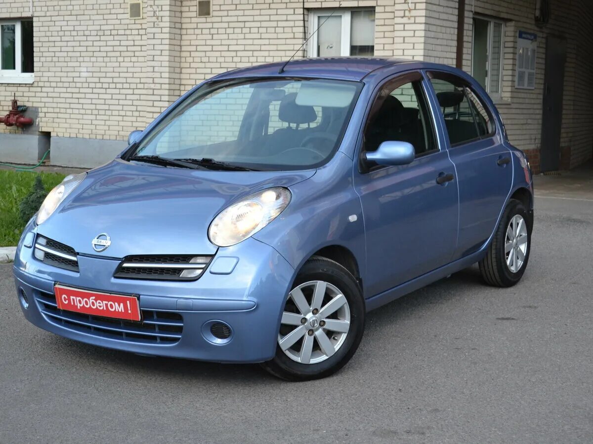 Ниссан микра к12 фото Купить б/у Nissan Micra III (K12) 1.2 MT (80 л.с.) бензин механика в Санкт-Петер