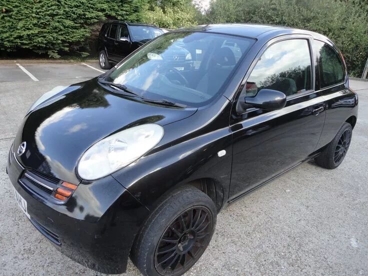 Ниссан микра к12 фото My K12 with 16" rims