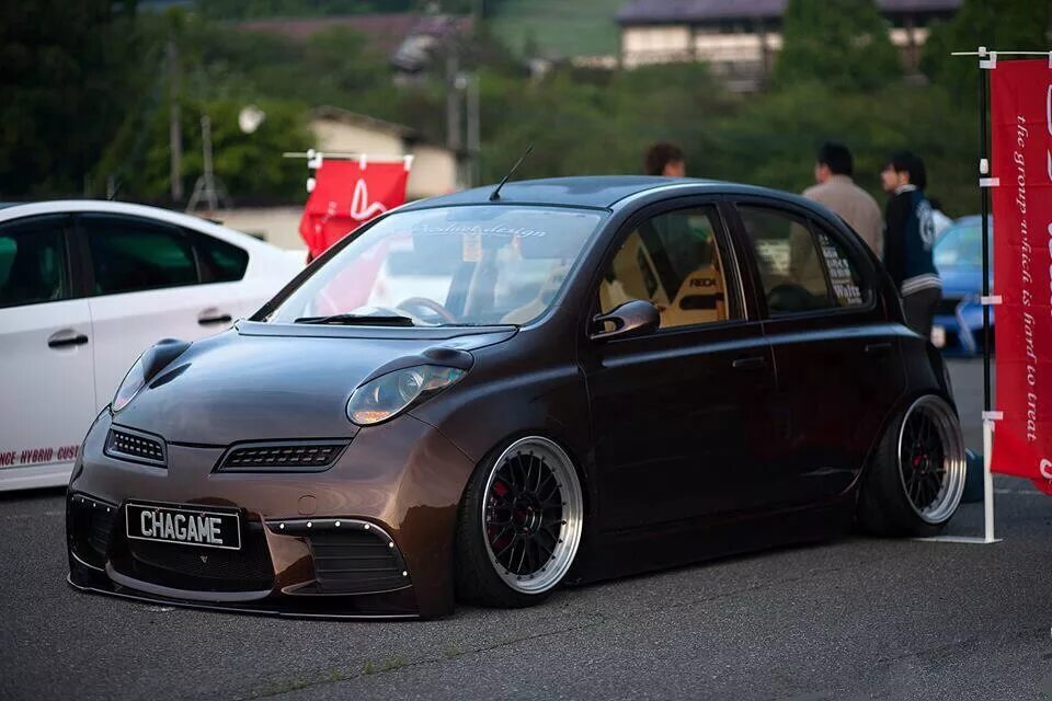 Ниссан микра тюнинг фото Немного интересных стилей ч.2 - Nissan March (K12), 1,2 л, 2004 года другое DRIV