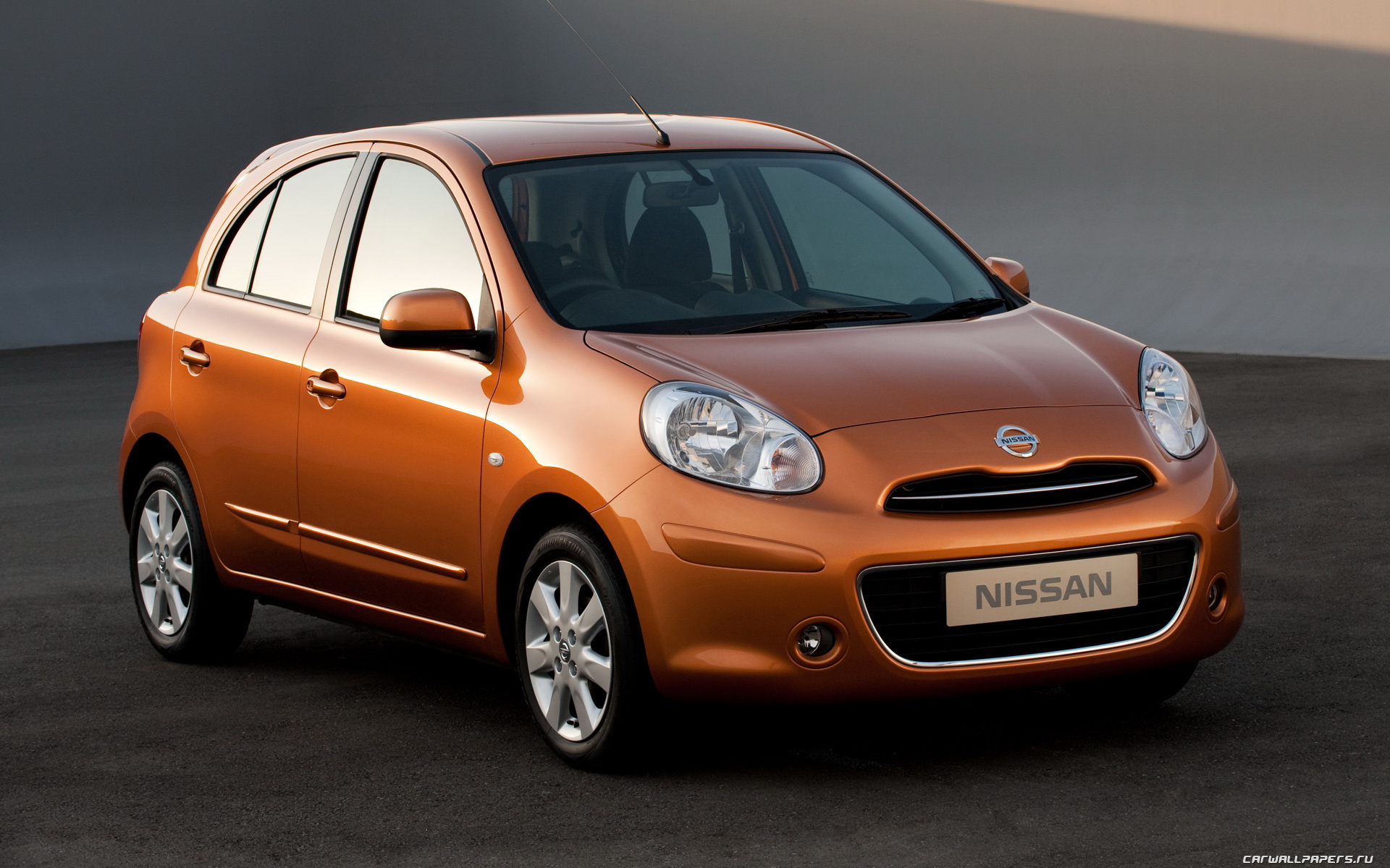 Ниссан микро фото Обои на рабочий стол автомобили Nissan Micra - 2010
