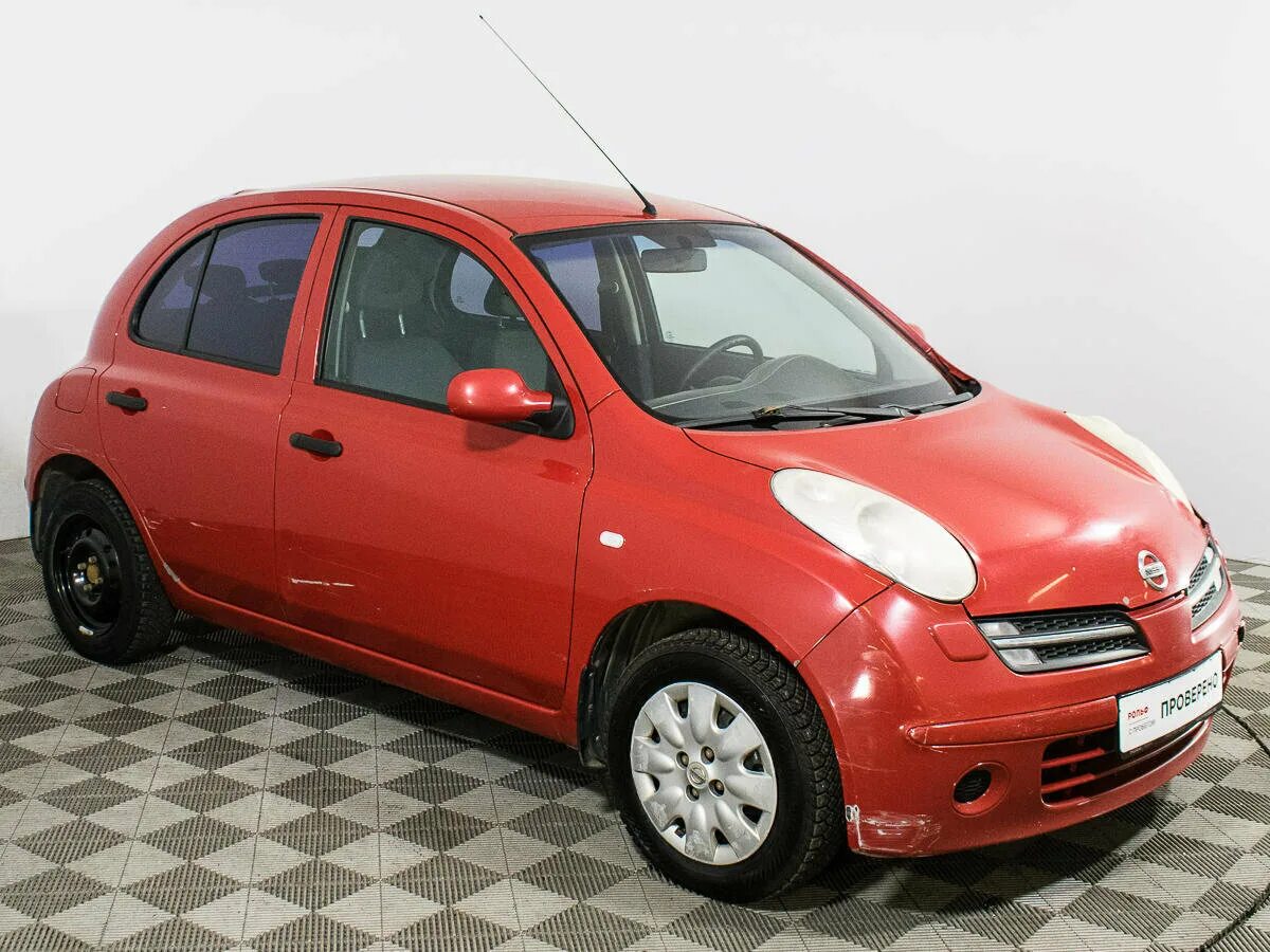 Ниссан микро фото Купить б/у Nissan Micra III (K12) 1.2 AT (80 л.с.) бензин автомат в Москве: крас